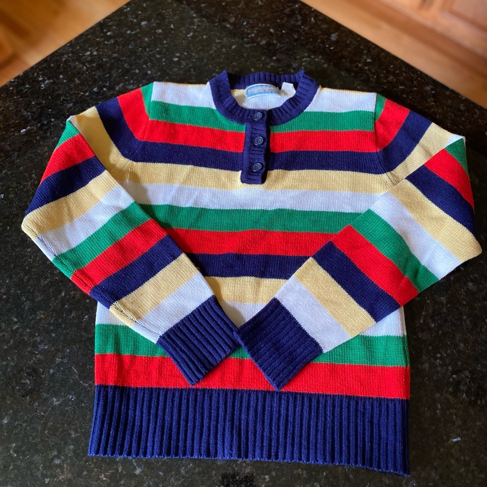 Vintage BOUNDARY WATERS by DAYTON’S Multi-Color, Striped PulloverSweater